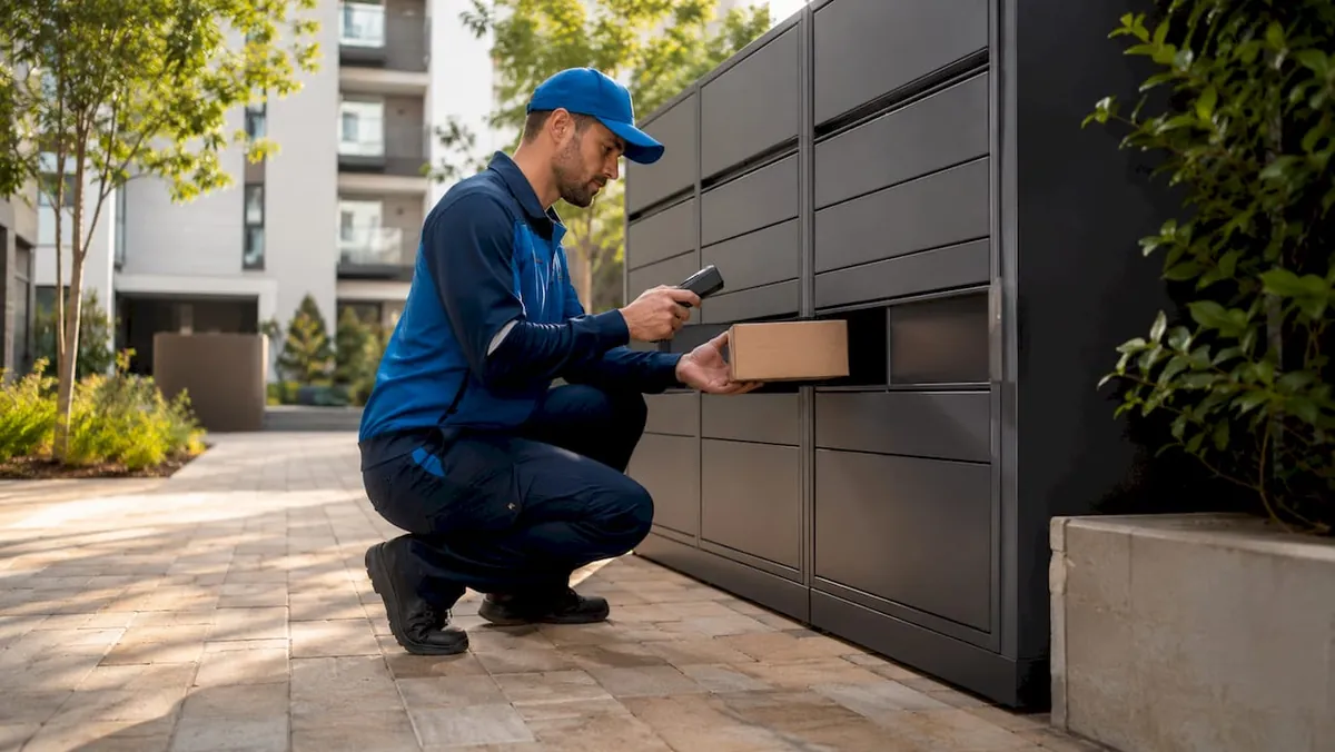 Cover image — Resident Package Pickup System for Multifamily Properties