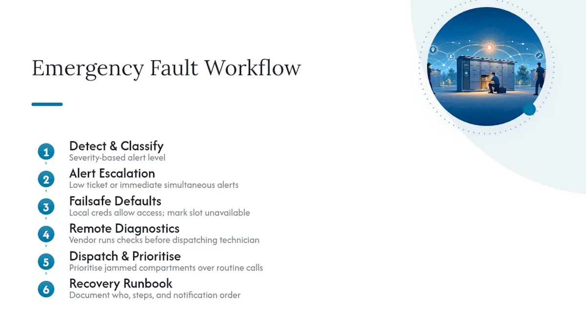 Emergency and Fault Handling: What Happens When Something Breaks?, overview diagram