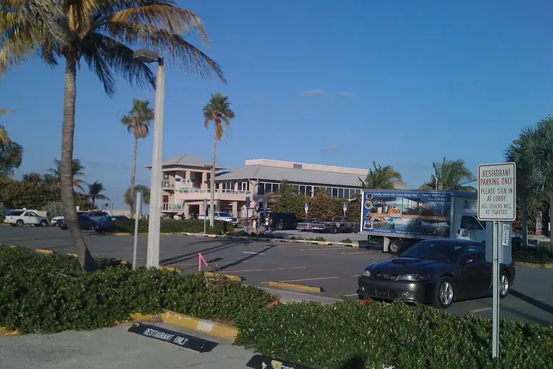 Street scene in Dania Beach, Dania Beach, FL